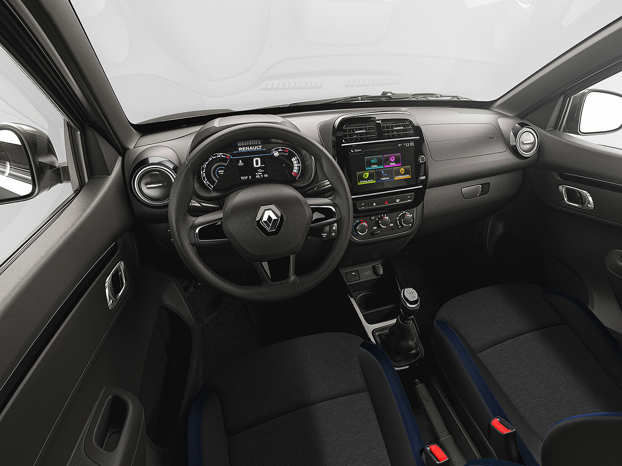 RenaultKwid 2023 - painel