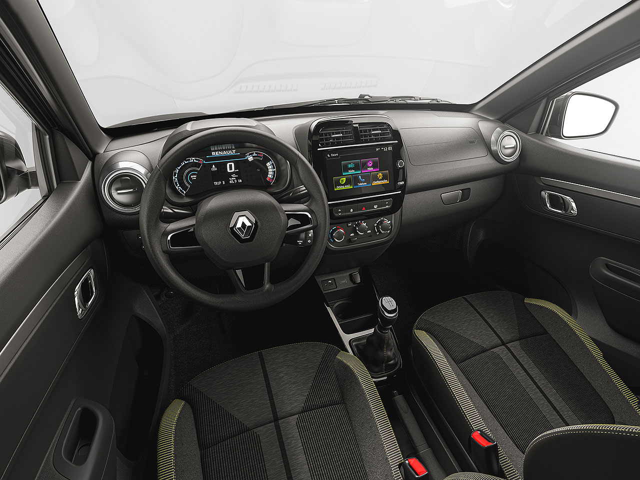 RenaultKwid 2023 - painel