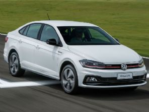 VW Virtus com novo visual será revelado em março na Índia