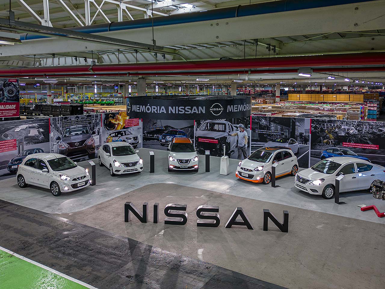 Fabricante inaugurou o espao Memria Nissan em sua fbrica no RJ