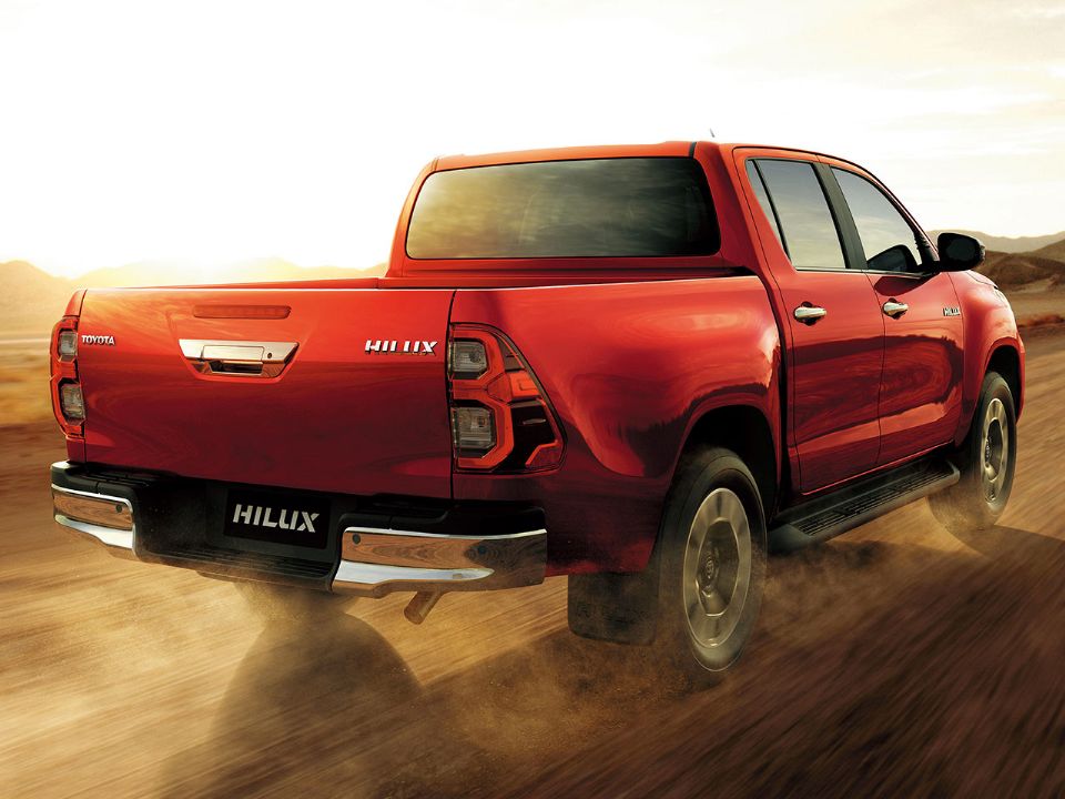 Toyota�Hilux 2022 - �ngulo traseiro