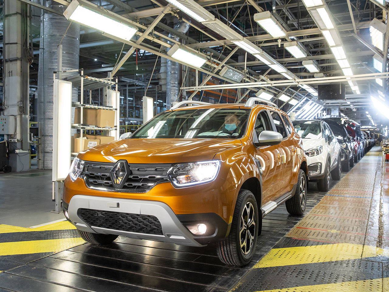 Nova gerao do Renault Duster produzida na linha de montagem na Rssia