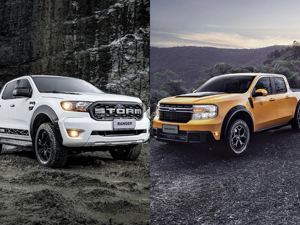 Ford Ranger e Maverick: propostas diferentes, preços semelhantes