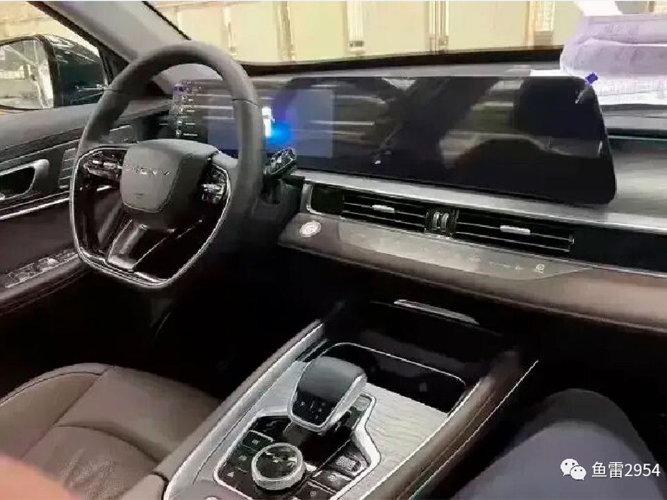 Interior do Tiggo 8 Pro flagrado na China