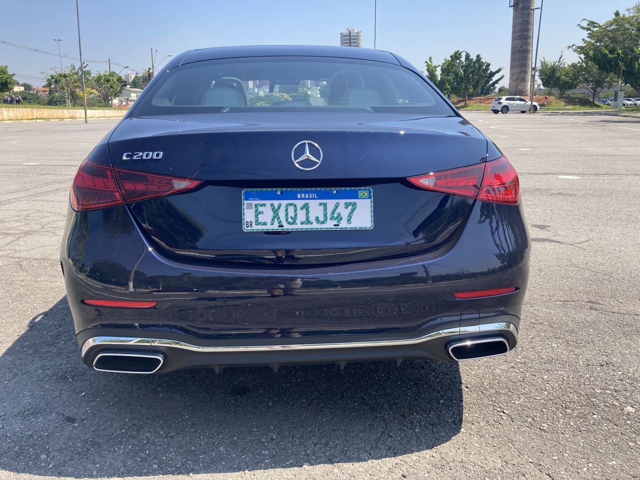 Mercedes-Benz�Classe C - Foto 18 de 55 - 1600 x 1200 pixels2022 - �ngulo traseiro