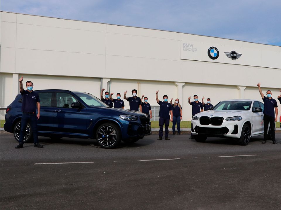 Primeiras unidades do BMW X3 M40i e X4 M40i montadas em Araquari (SC)
