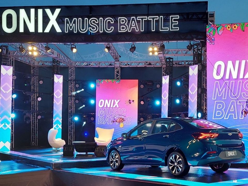 Chevrolet Onix 2023 estreia durante festival de música
