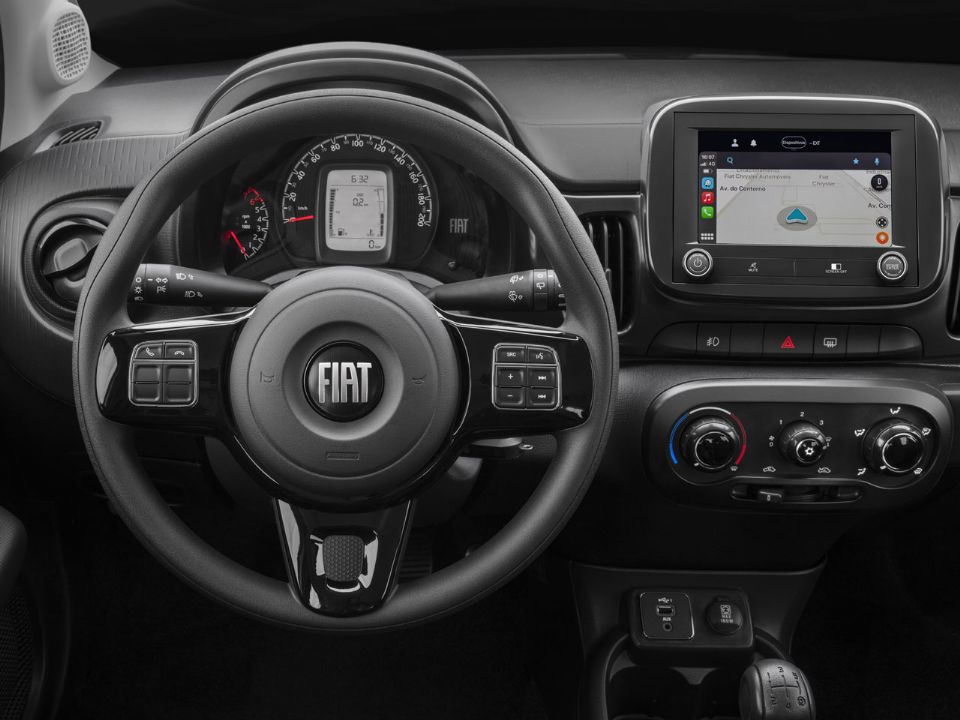 Fiat�Mobi 2023 - painel