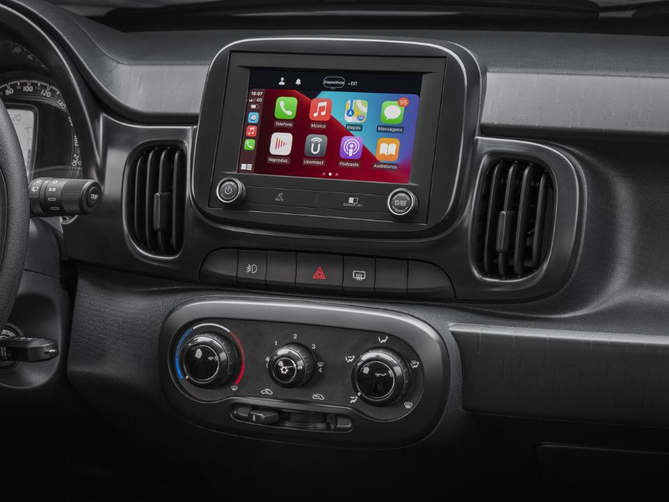 Fiat�Mobi 2023 - console central