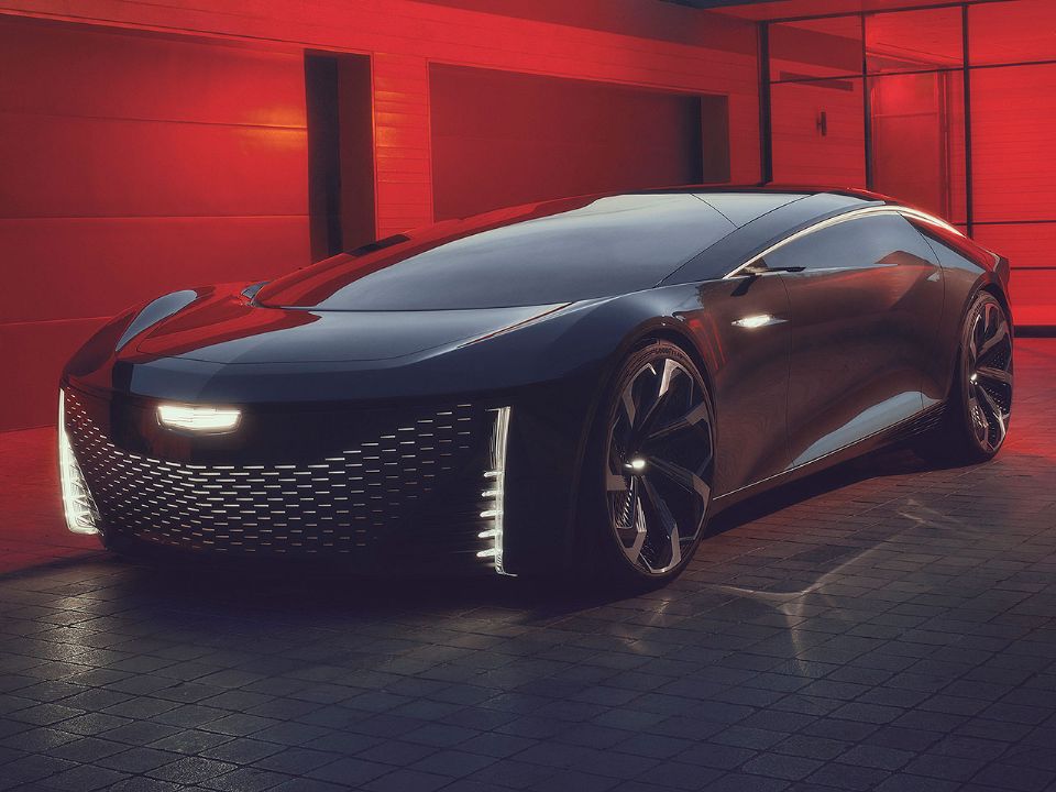 Acima o conceito Cadillac InnerSpace: modelo autônomo poderá estrear o novo airbag
