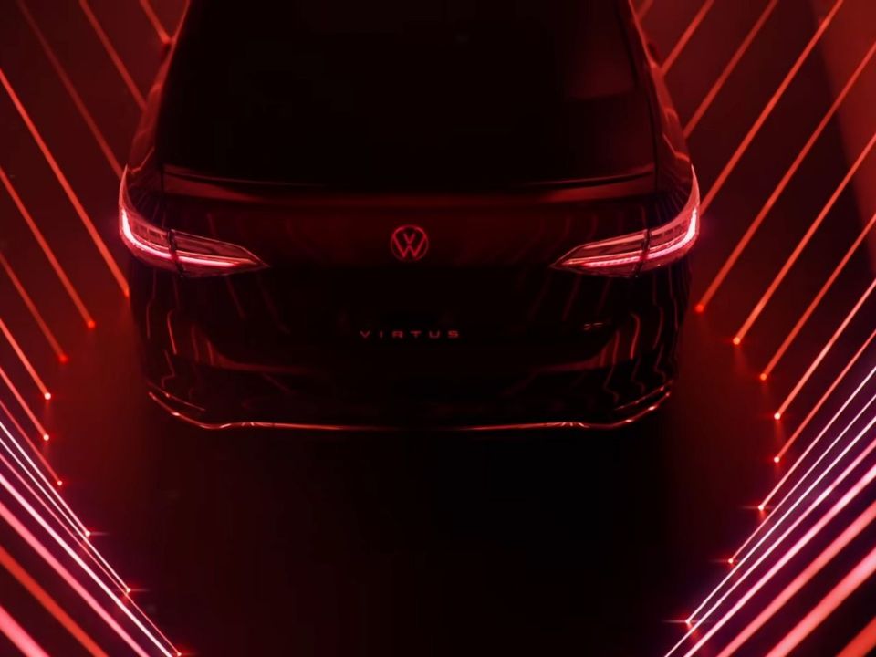 Teaser revela mais detalhes do VW Virtus 2023 indiano