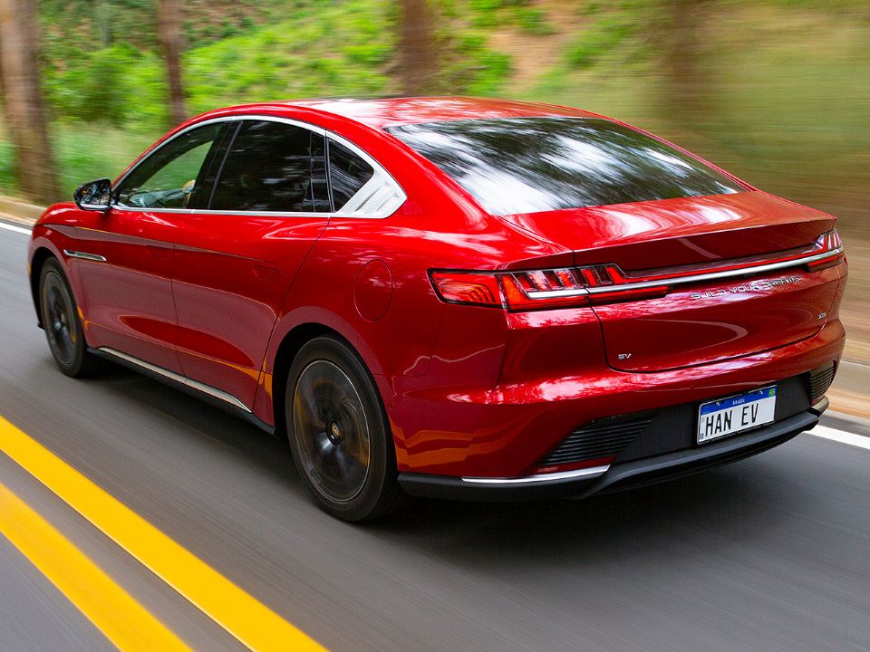 BYD�Han 2022 - �ngulo traseiro