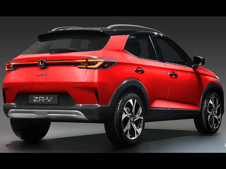Projeção do designer Theophilus Chin antecipando o futuro Honda ZR-V
