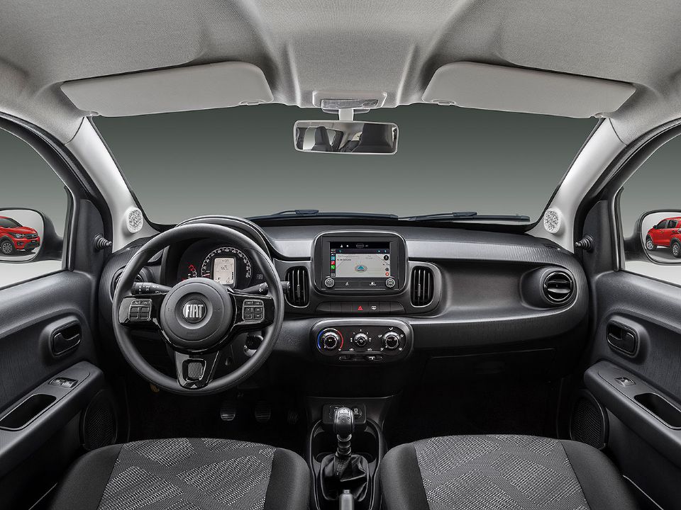 Fiat�Mobi 2023 - painel