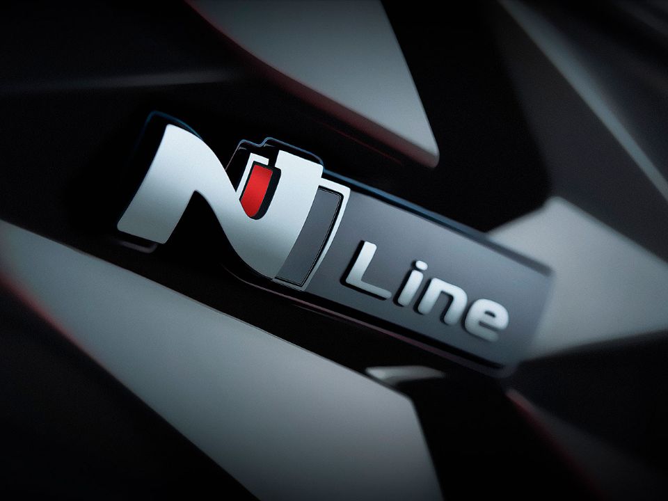 Logotipo da versão N Line que vai figurar no próximo lançamento da Hyundai no Brasil