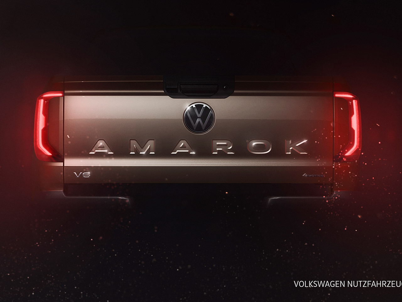 Primeira imagem oficial da nova Amarok