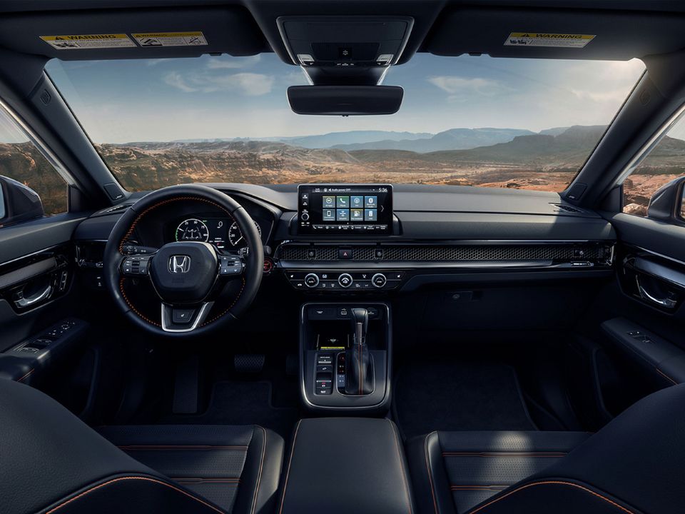Primeira imagem oficial do interior do Honda CR-V 2023