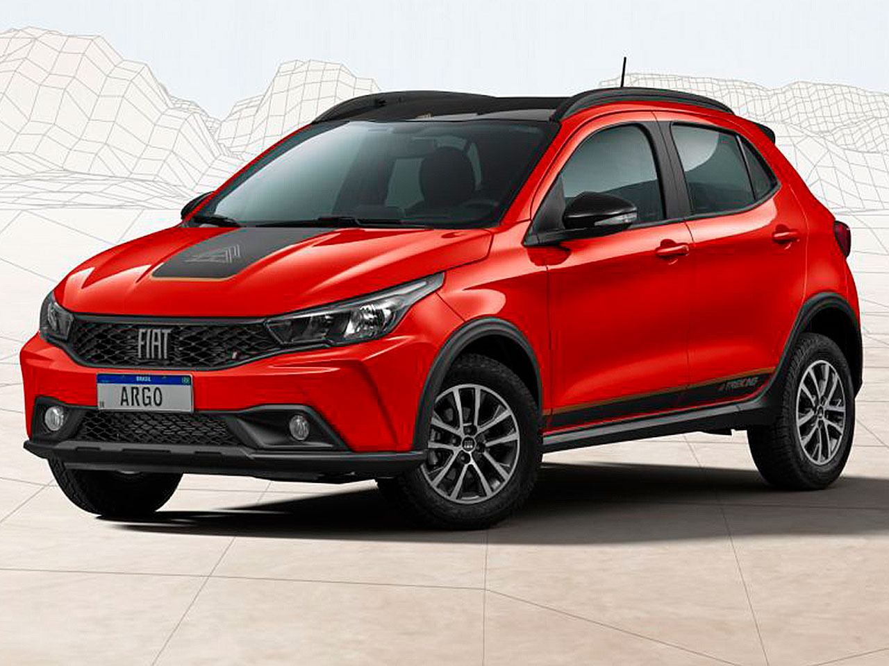 Fiat�Argo 2023 - �ngulo frontal