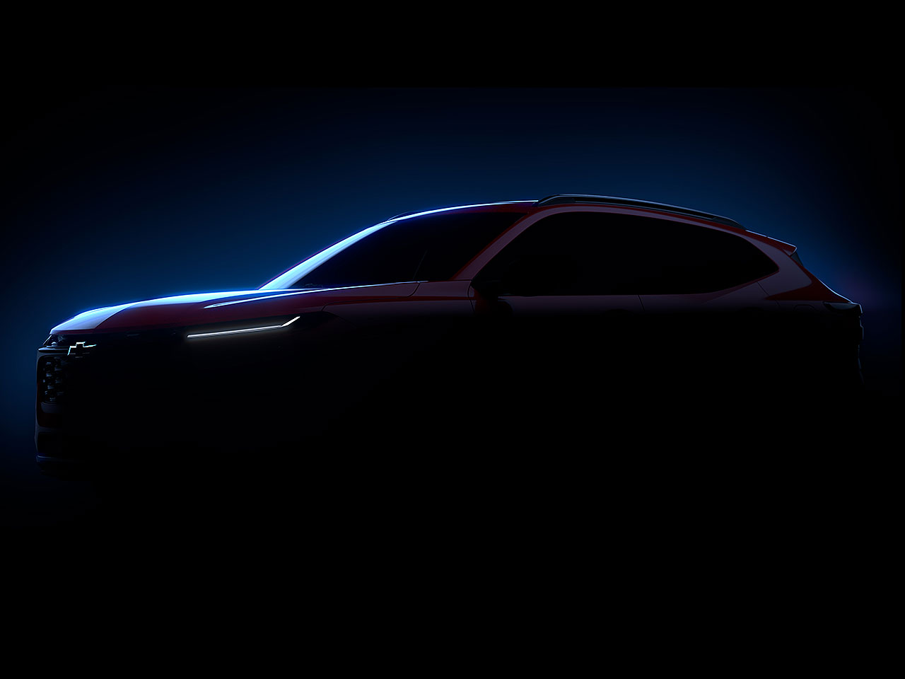 Primeiro teaser oficial do Chevrolet Seeker: SUV ser revelado dia 28 de julho na China