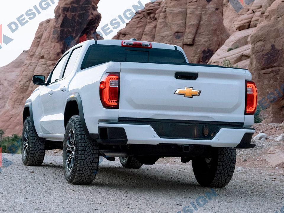Projeção de Kleber Silva para a nova S10 utilizando como base a GMC Canyon 2023