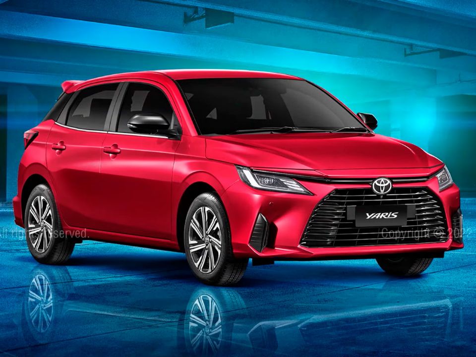 Projeção do canal Imagino para o novo Toyota Yaris