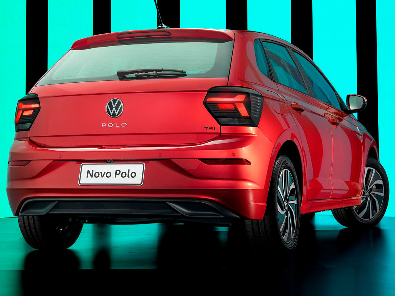 VolkswagenPolo 2023 - ngulo traseiro