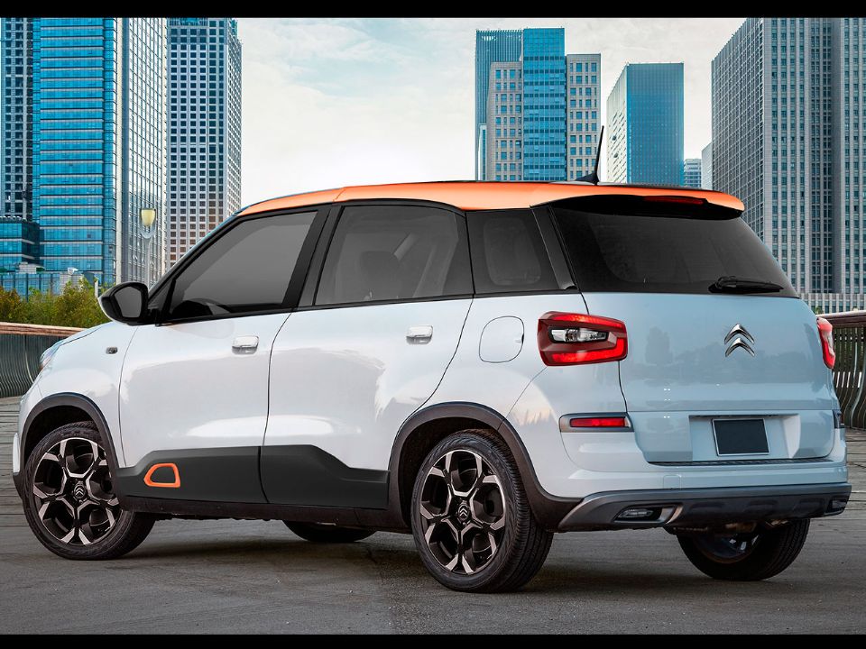 Projeção de Kleber Silva para o futuro SUV 7 lugares irmão do Citroën C3
