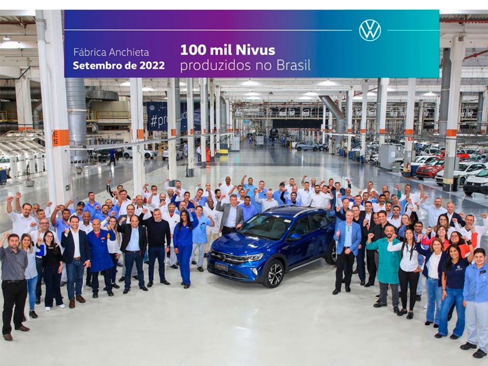 Nivus alcança marca de 100 mil unidades produzidas após dois anos de sua estreia