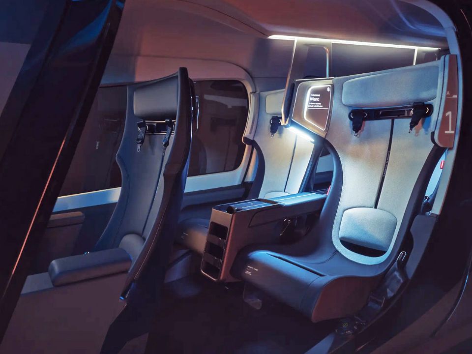 O Archer Midnight pode levar quatro passageiros, além do piloto