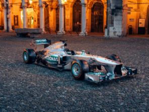 Primeiro Mercedes de F1 de Hamilton ser� leiloado no GP de Las Vegas