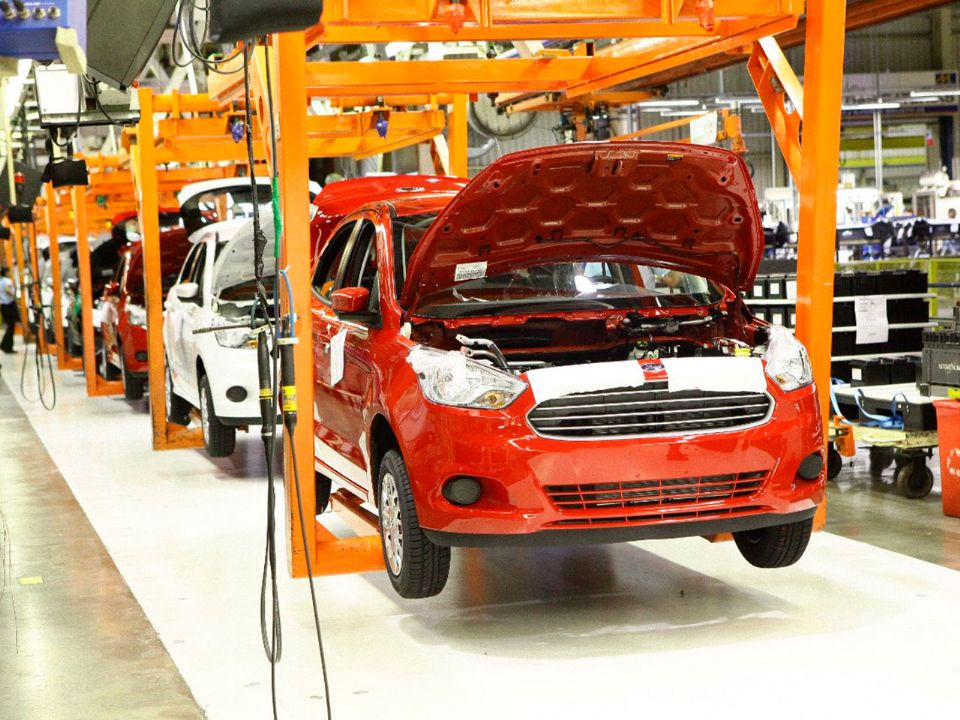 Fábrica da Ford em Camaçari (BA) em foto de 2015