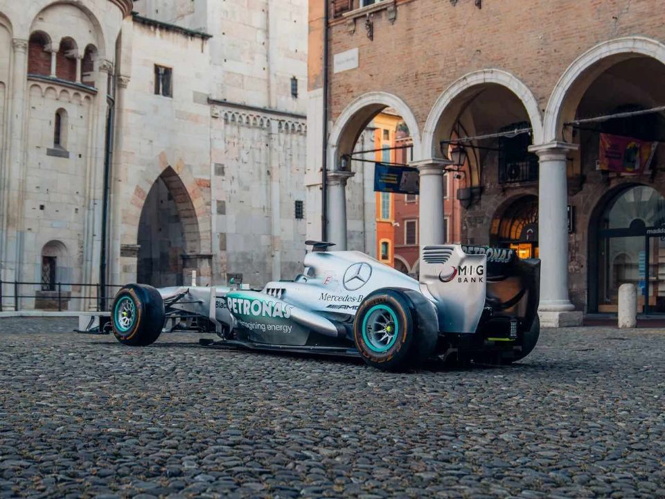O W04 será o único carro da Mercedes que não ficará nas mãos dos pilotos ou da equipe