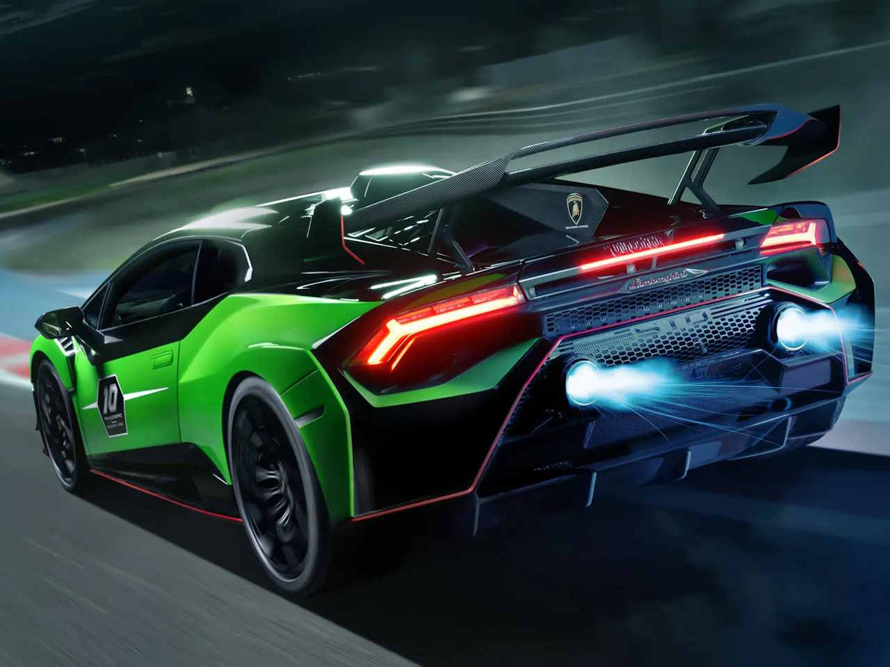 LamborghiniHuracan 2024 - ngulo traseiro