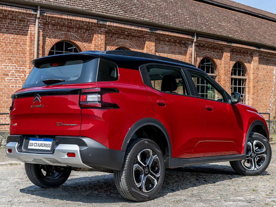 Citro�n�C3 Aircross 2024 - �ngulo traseiro