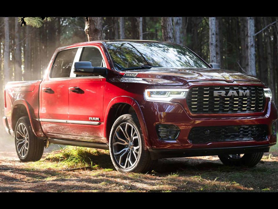RAM�1500 2024 - �ngulo frontal