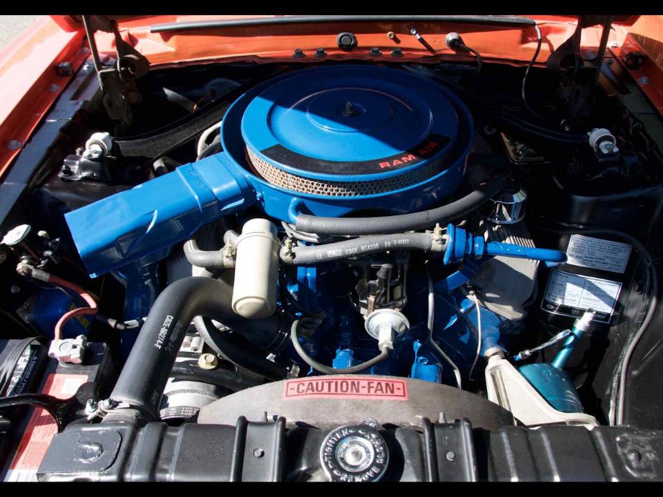 Ford�Mustang 1970 - motor