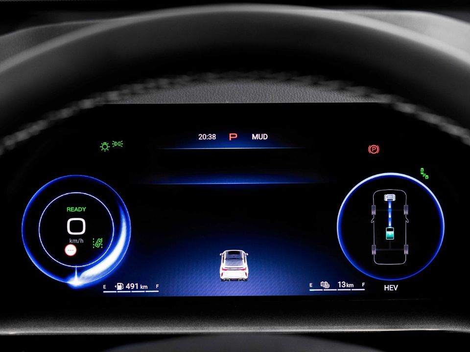 GWM�Haval H6 GT 2024 - painel de instrumentos