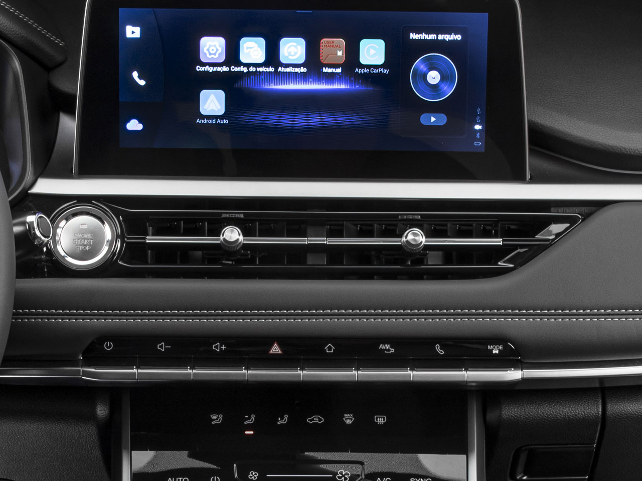 CAOA Chery�Tiggo 5X 2023 - console central