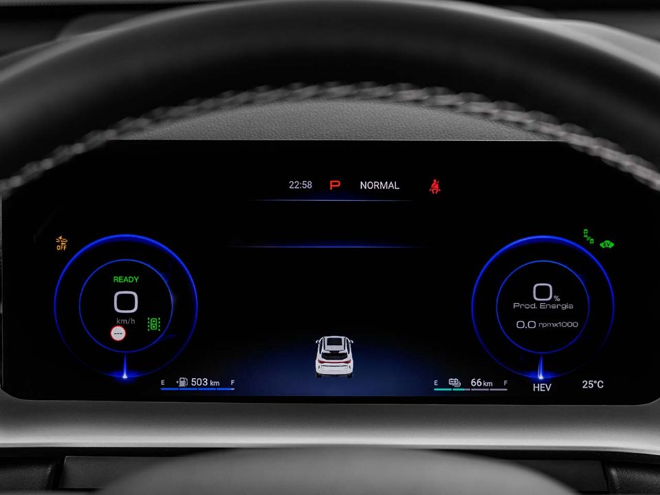 GWM�Haval H6 Premium HEV 2024 - painel de instrumentos