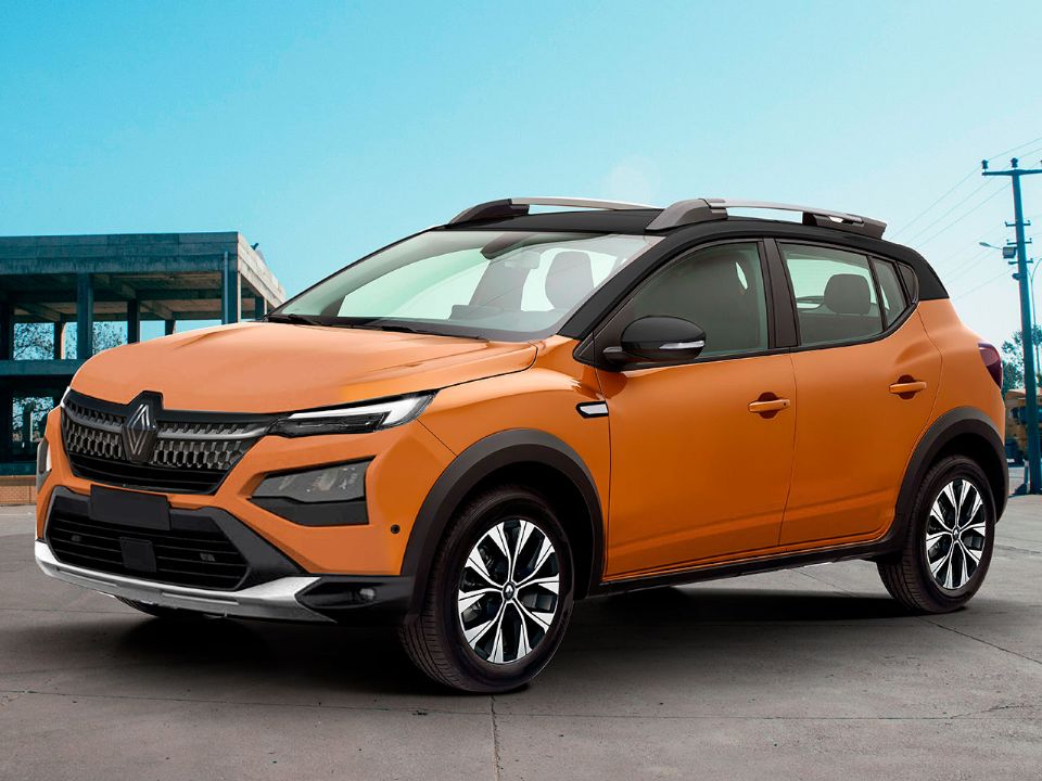 Projeção de Kleber Silva para o futuro crossover pequeno da Renault no Brasil