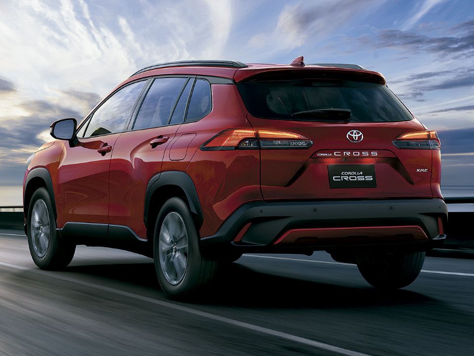 Toyota�Corolla Cross 2024 - �ngulo traseiro