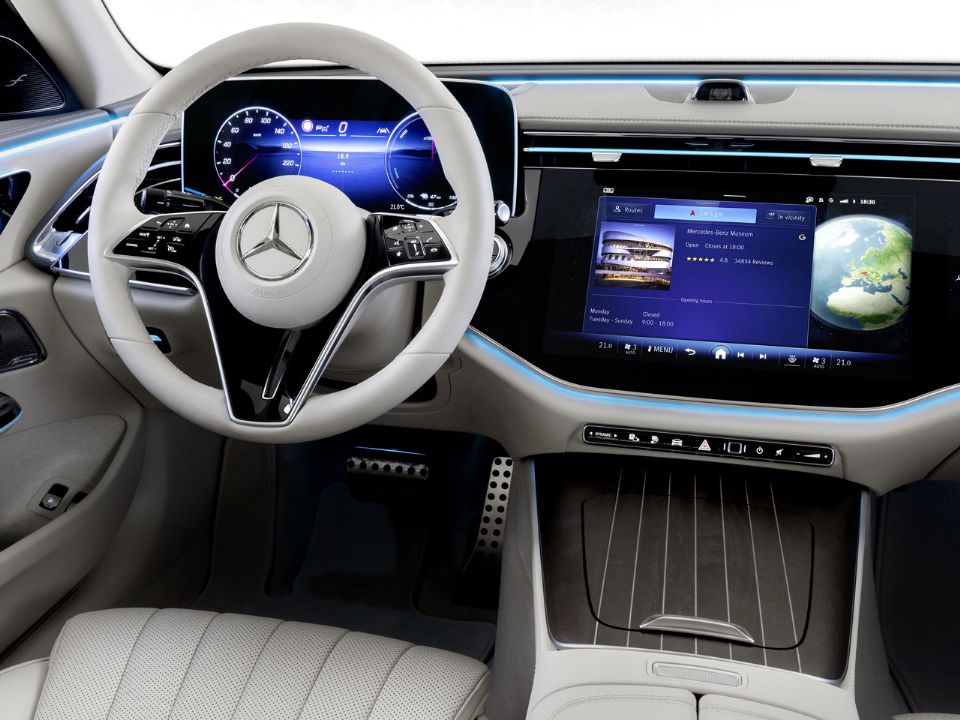 Mercedes-BenzClasse E 2024 - painel