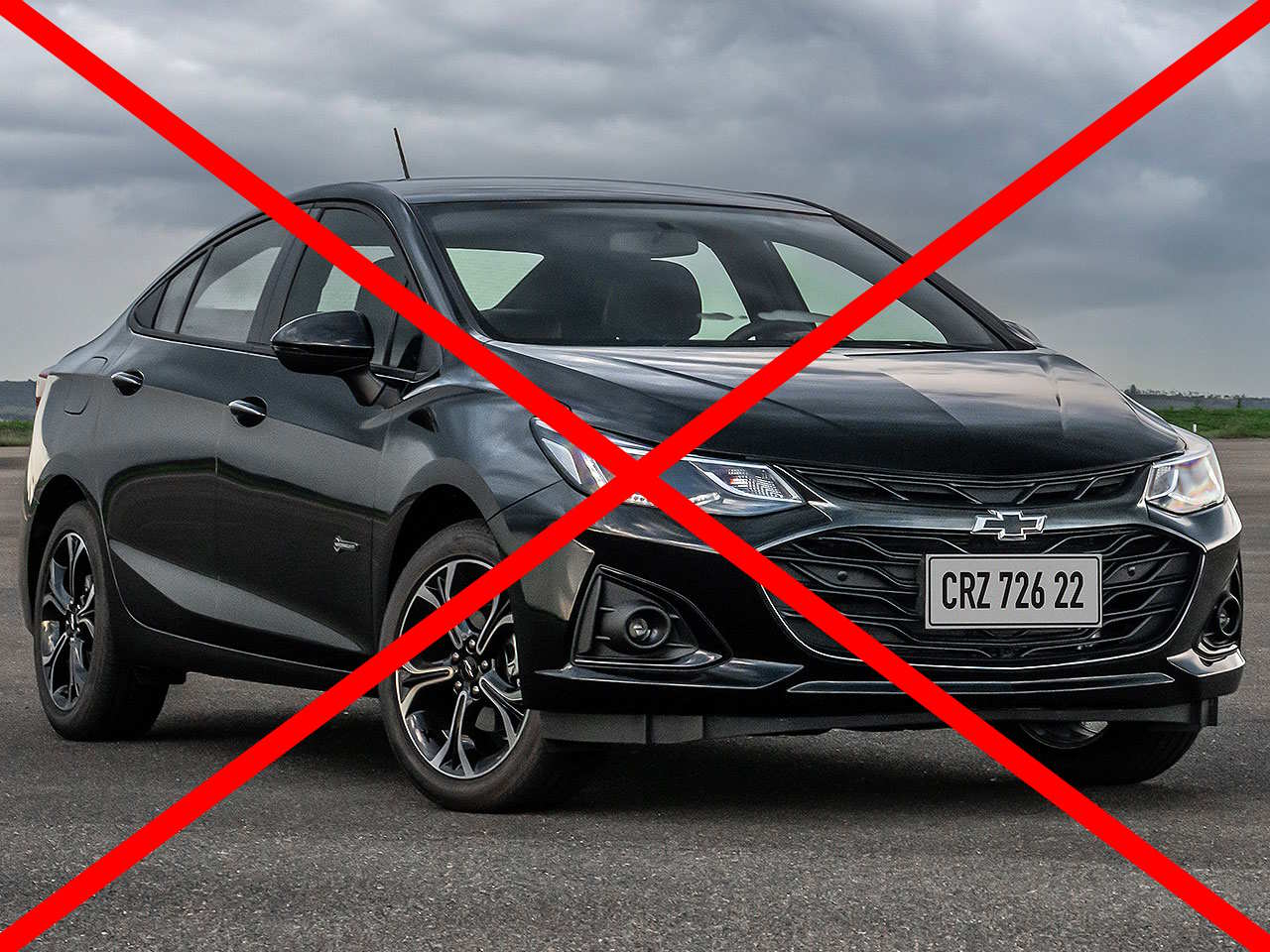 Chevrolet�Cruze 2022 - �ngulo frontal
