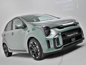 Novo Kia Picanto vaza com visual para l� de agressivo