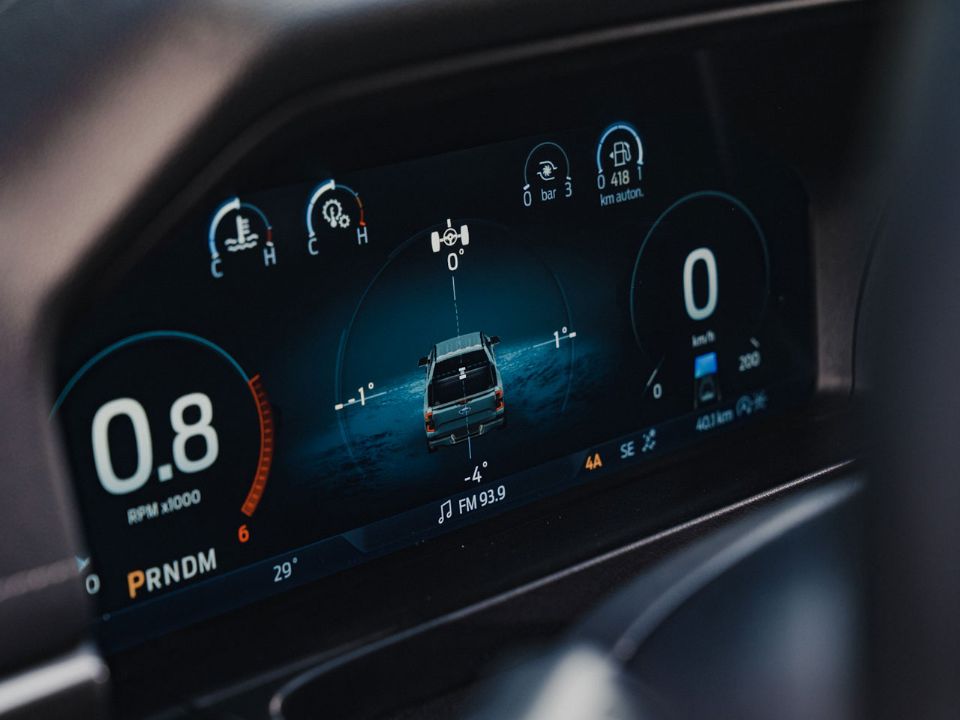 Ford�Ranger 2024 - painel de instrumentos