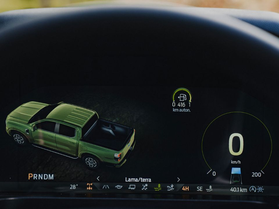 Ford�Ranger 2024 - painel de instrumentos