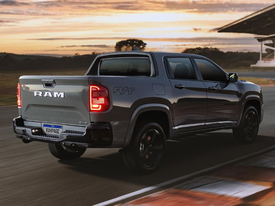 RAM�Rampage 2024 - �ngulo traseiro
