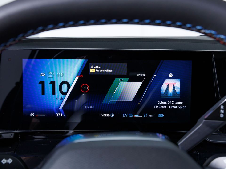 Renault�Rafale 2024 - painel de instrumentos