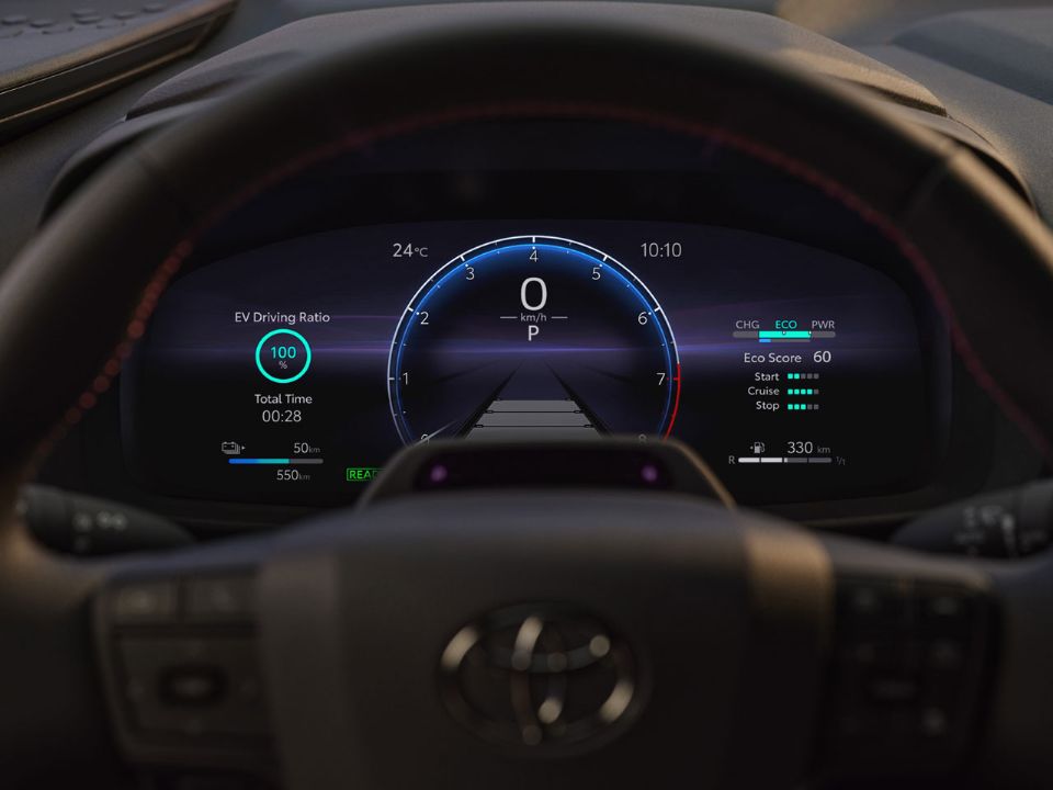 Toyota�C-HR 2024 - painel de instrumentos