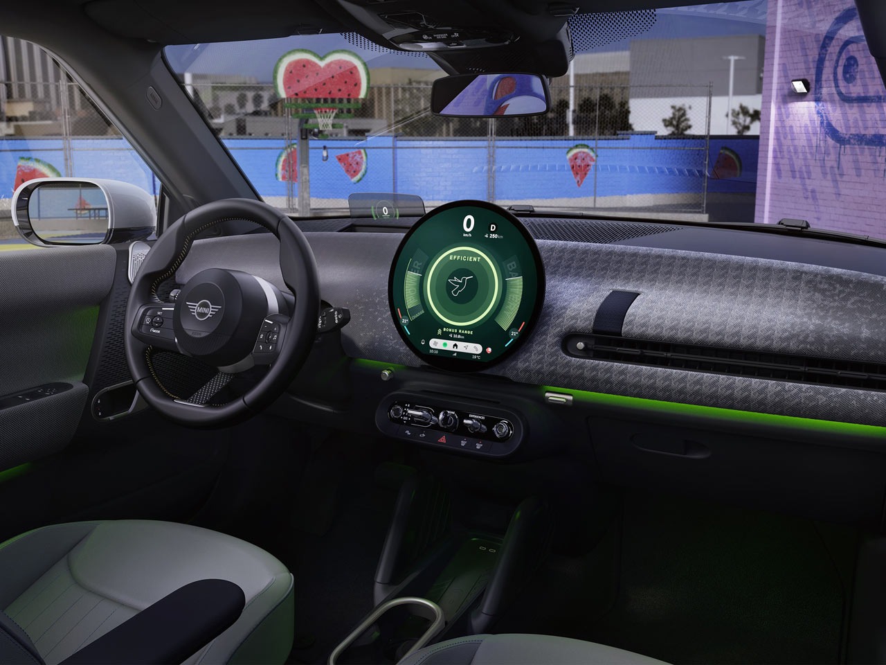 Mini�Hatch 3 portas 2024 - painel